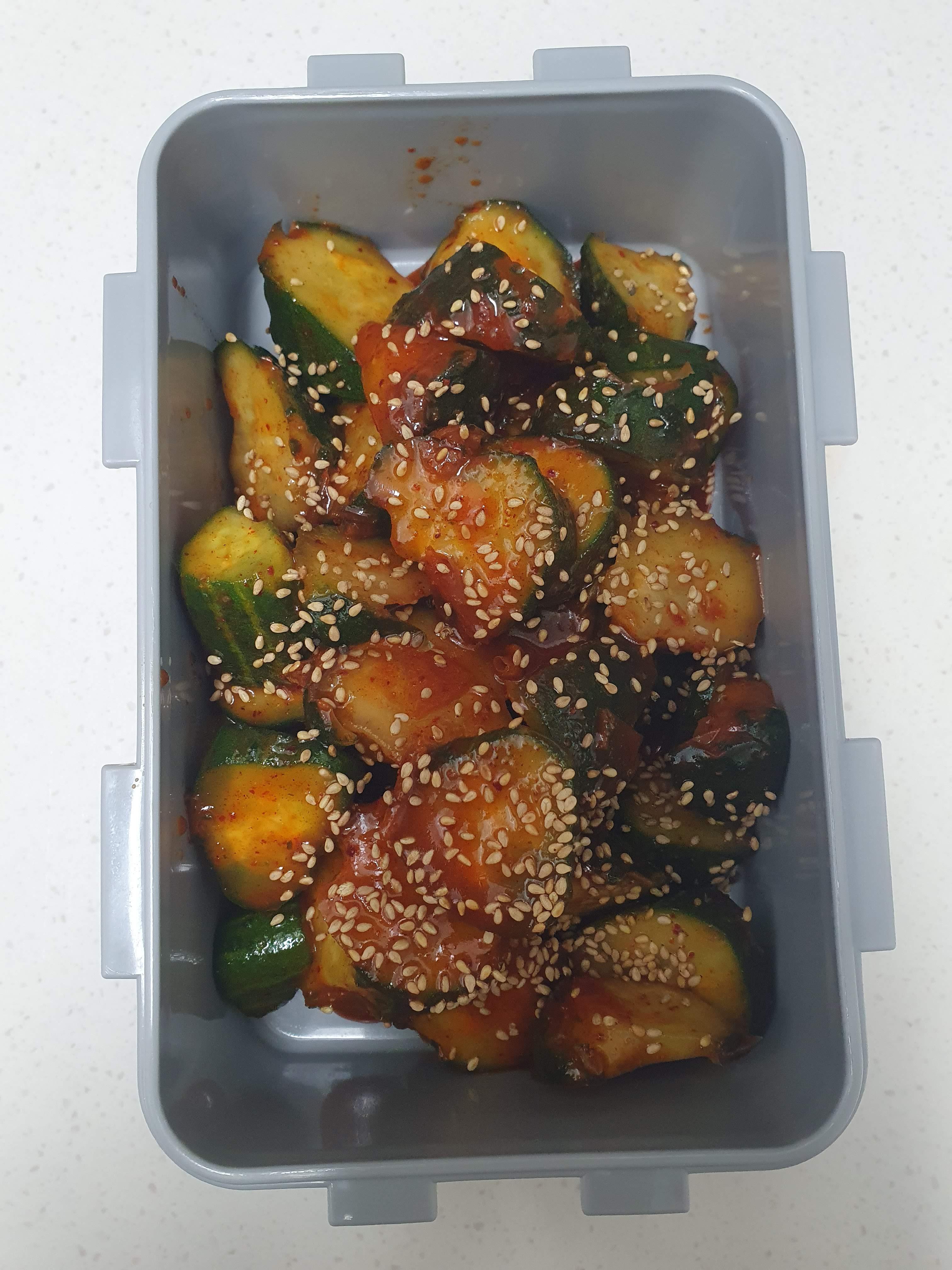 오이무침 레시피