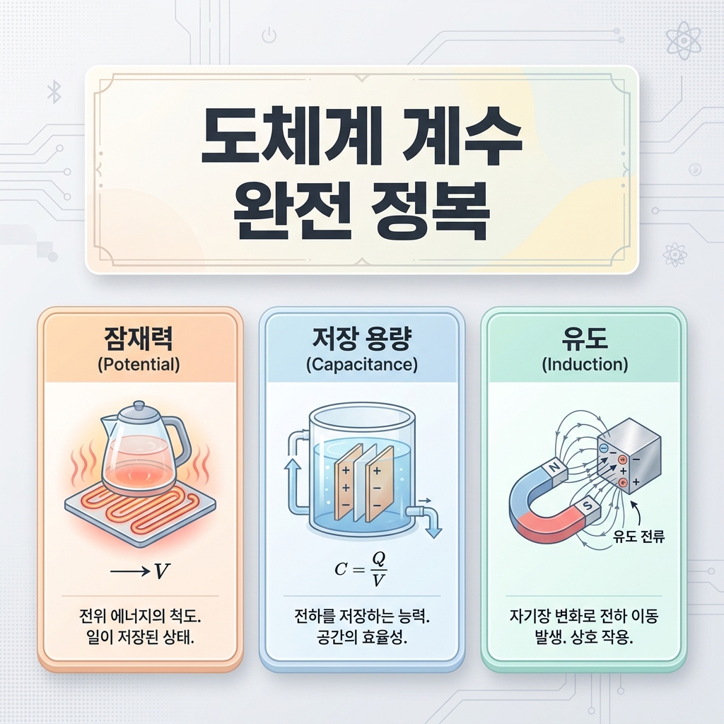 [전자기학] 제3장 진공 중의 도체계 (전위 계수, 용량 계수, 유도 계수)