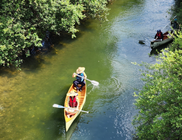 장자늪 카누체험장 
