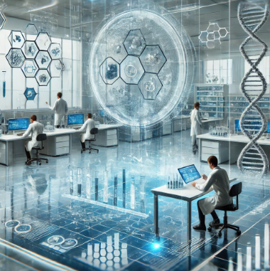 바이오테크 산업을 표현한 이미지