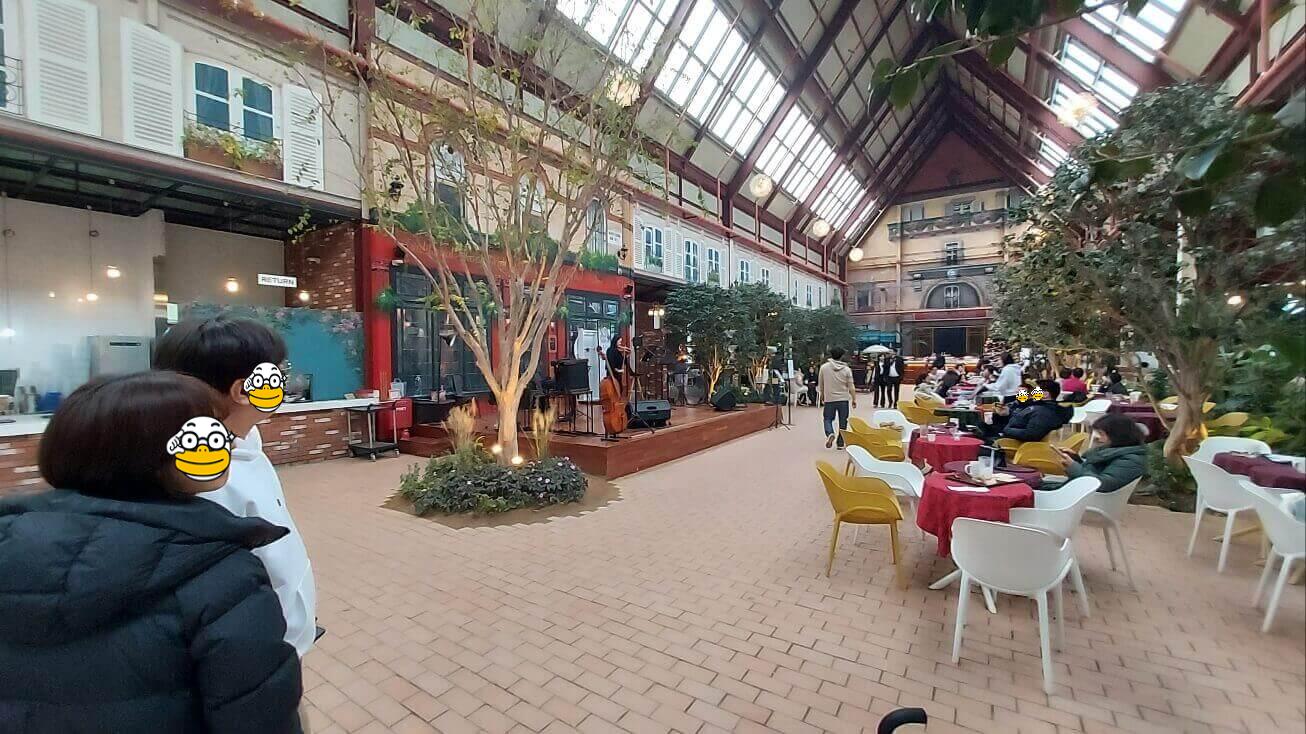 눈썰매 카페 파주 뮌스터담