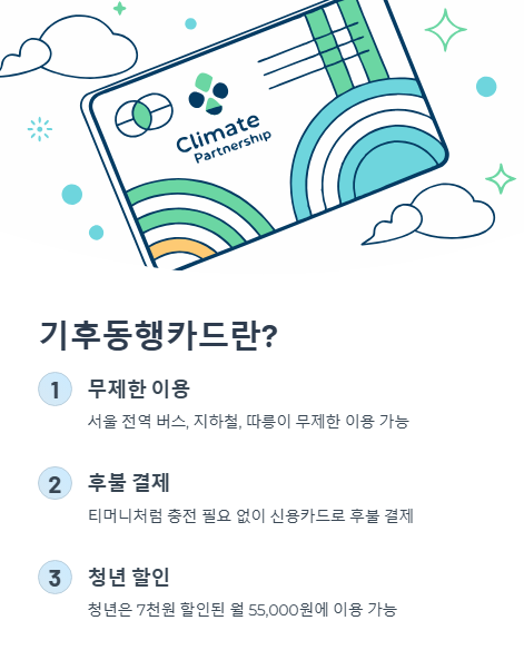 기후동행카드란?