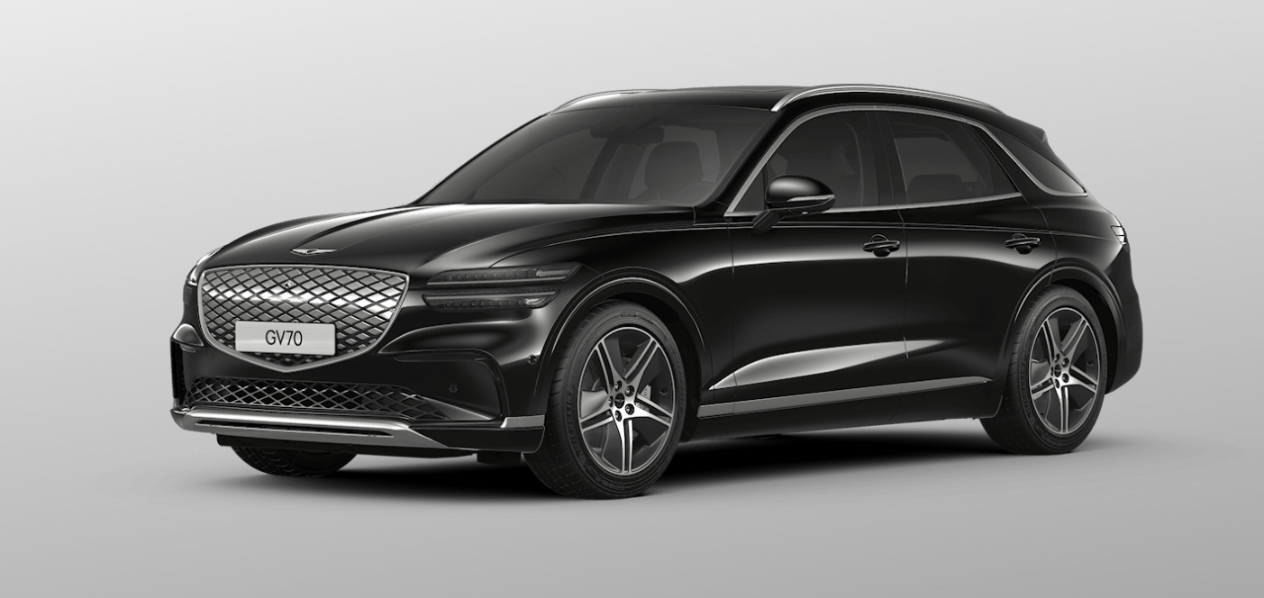 2025 제네시스 GV70 전기차 일렉트리파이드 유광 비크 블랙
