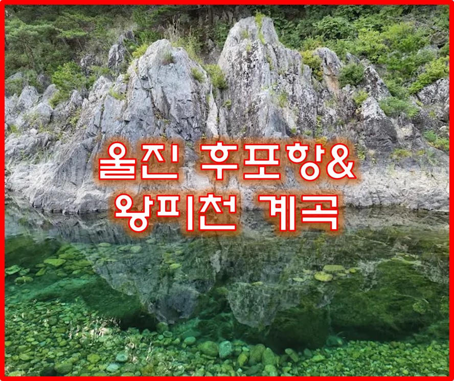 울진 후포항& 왕피천 계곡