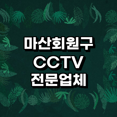 창원 마산회원구 cctv