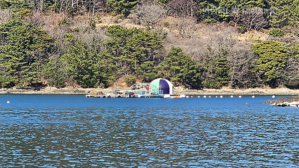 거제도 탑포마을 해상펜션