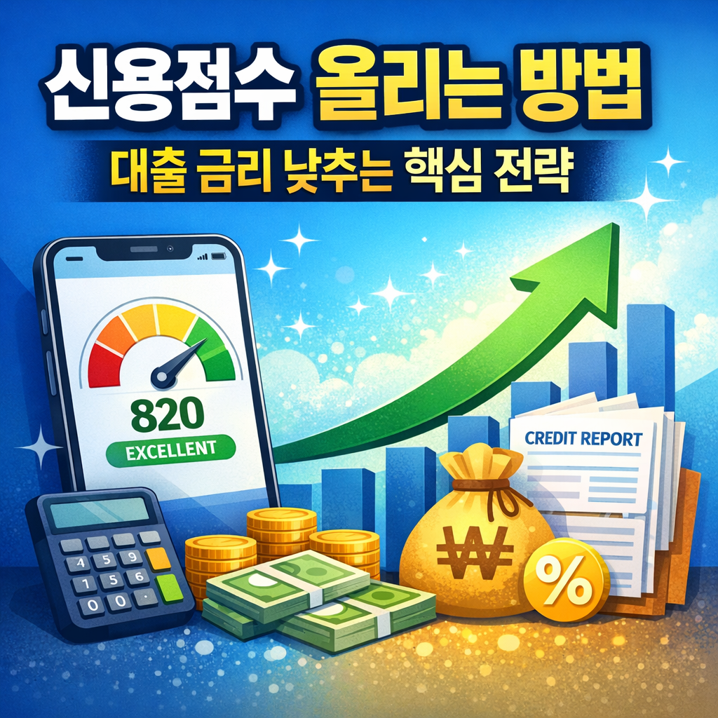 신용점수 올리는 방법