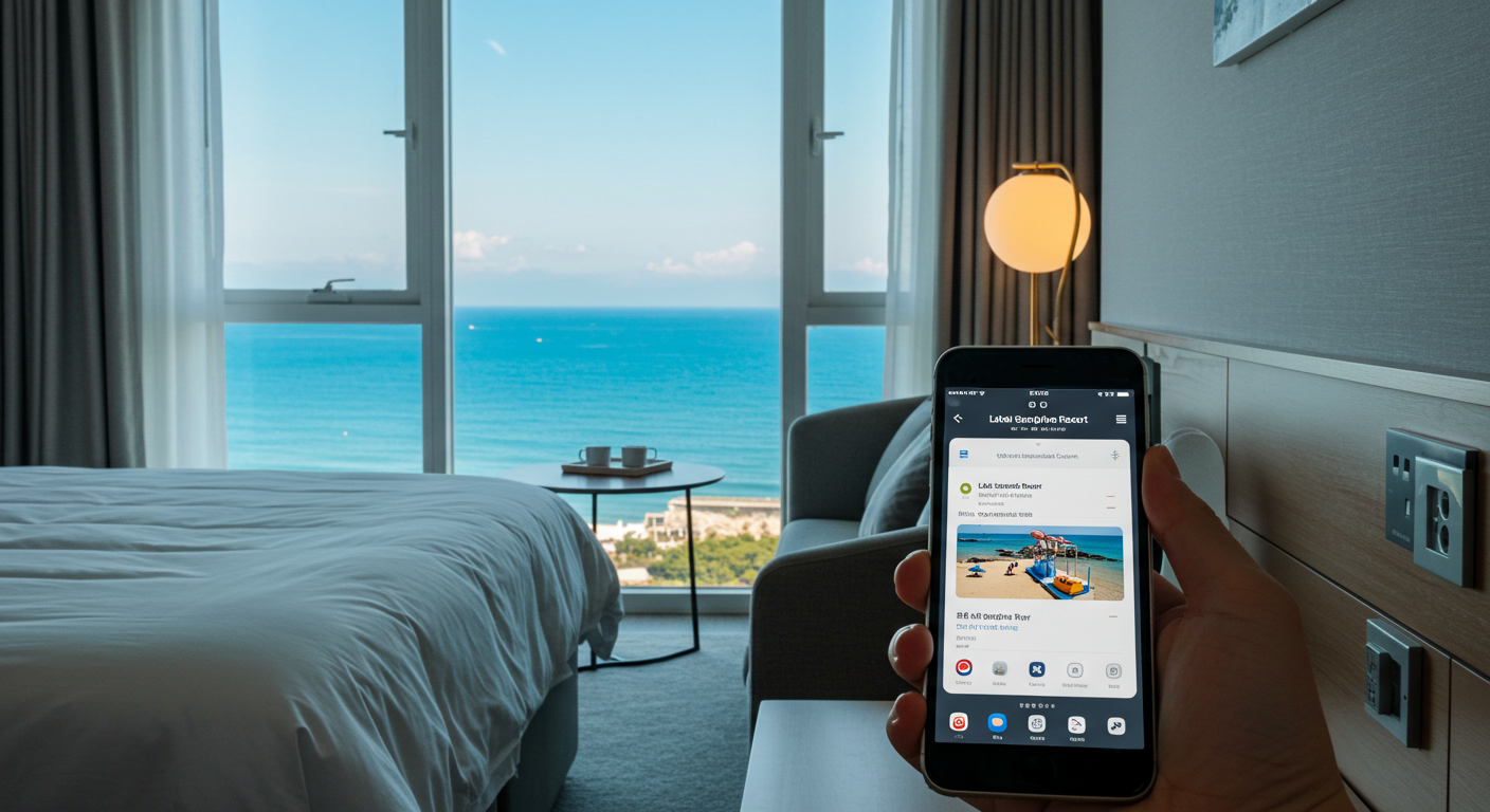 양양 라카이 샌드파인 리조트 오션뷰 객실과 숙소 예약 앱