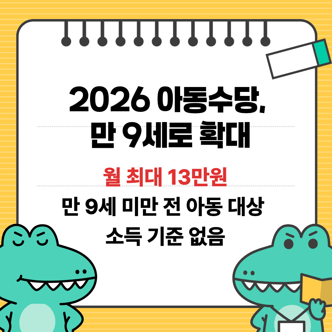 2026 아동수당