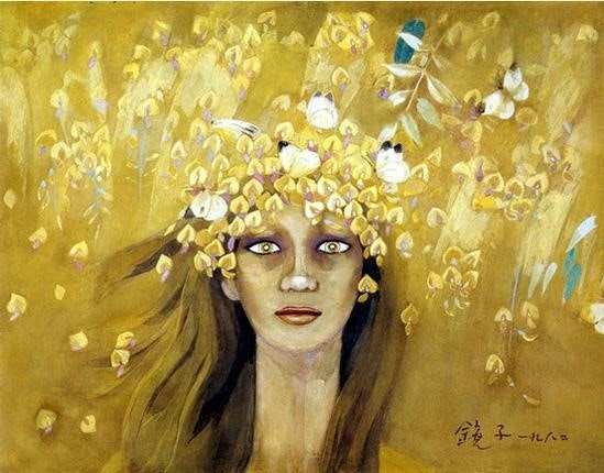 천경자 화풍의 미학적 구조와 상징 : 한국화, 정서, 색채