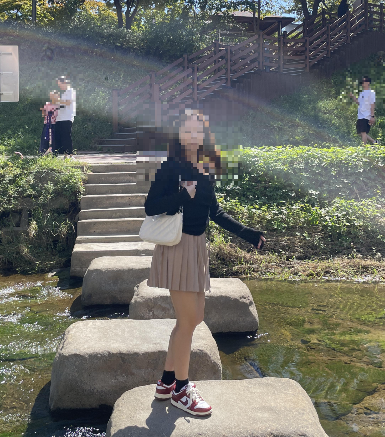 나이키 덩크 로우 레트로 프리미엄 팀 레드 앤 화이트