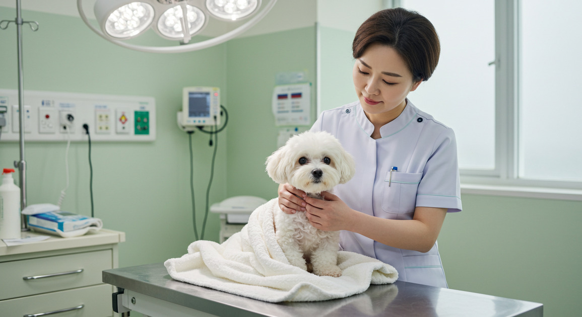 ๋๋ฌผ ๋ณ์์์ ๋ฐ๋ ค๊ฒฌ ๊ฑด๊ฐ ๊ด๋ฆฌ ๋ฐ๊ณ ์๋ ์ด๋ฏธ์ง