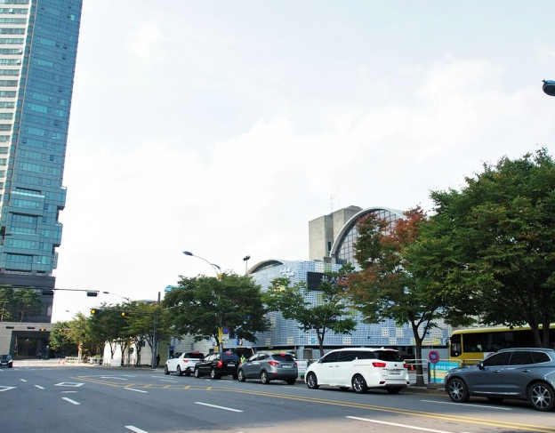 체육센터주차장