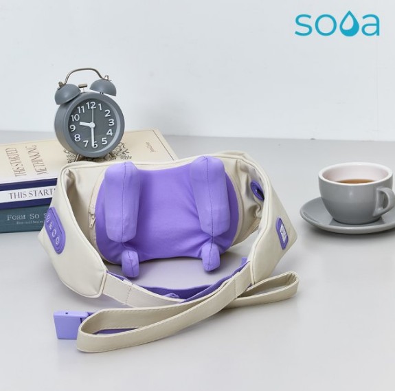 수아 무선 목 어깨 마사지기