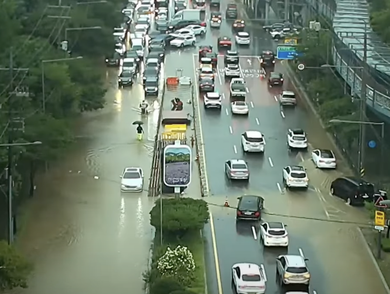 대피 인원 증가