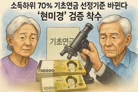 기초연금 모의계산
