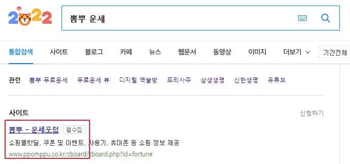 
신년 운세