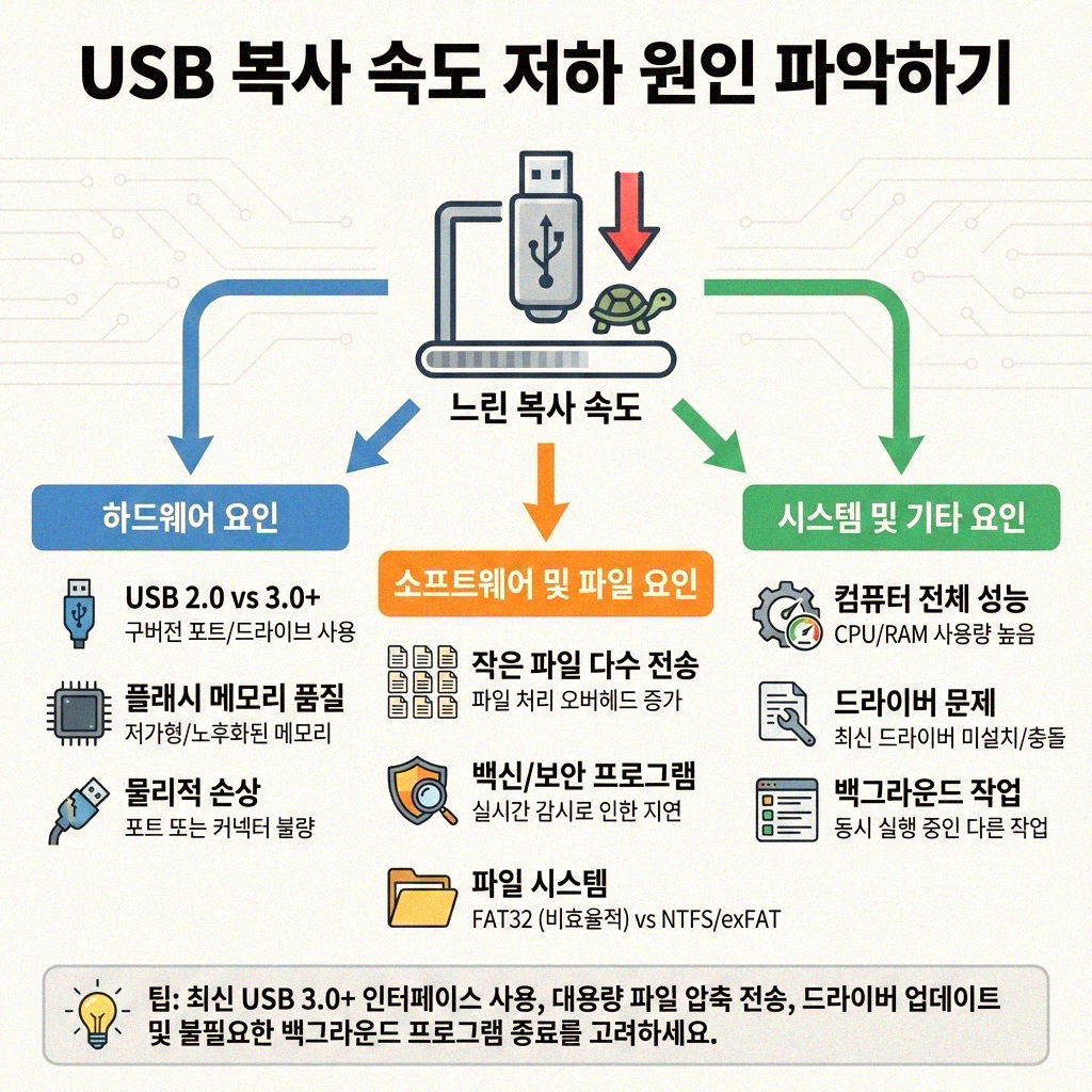 USB 복사 속도가 느릴 때, 이렇게 한번 해보세요!