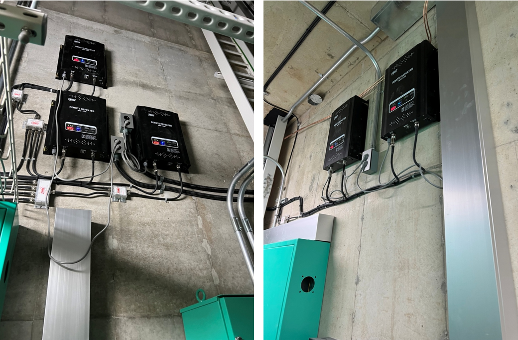 무선통신 보조중계기 설치