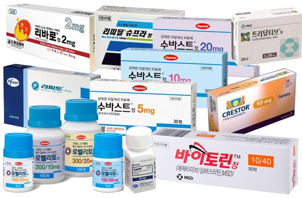 고지혈증-로수젯-약