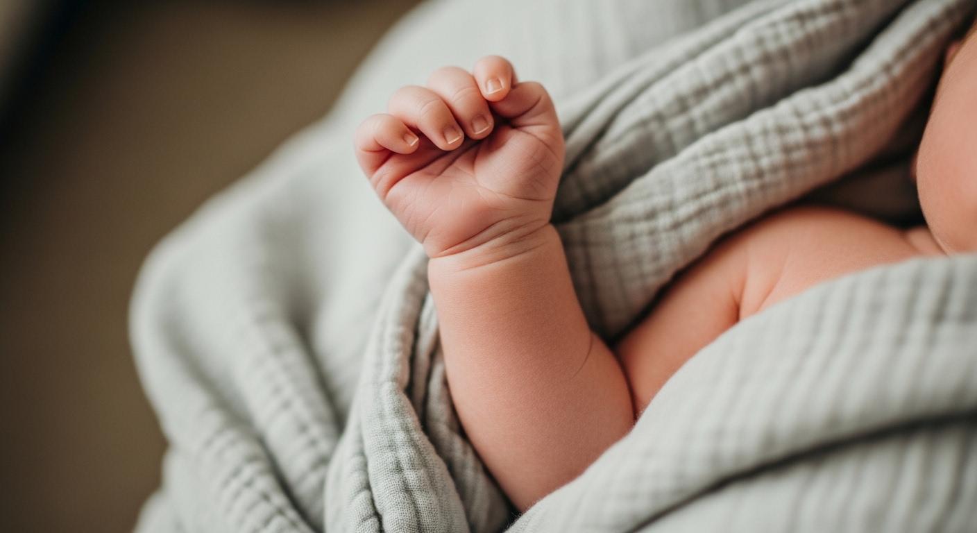 신생아 팔 빼주는 시기