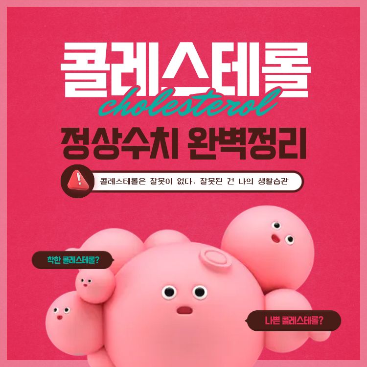 콜레스테롤 정상수치