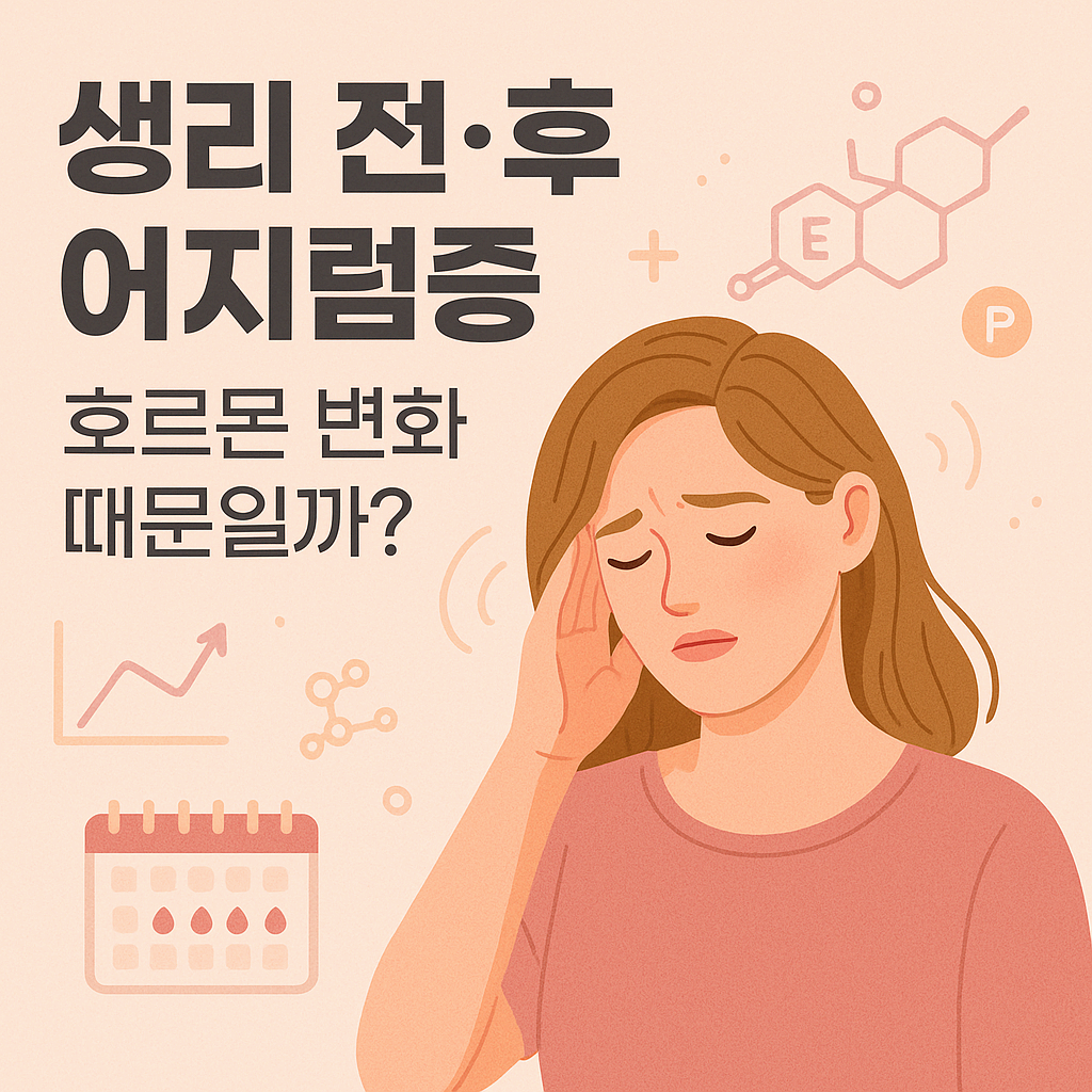 생리 전후 어지럼증, 그냥 지나치면 안 되는 이유