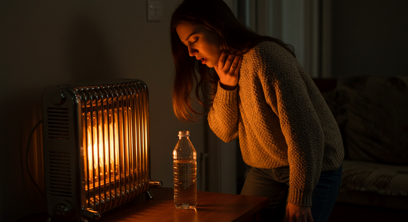 찬 공기와 급격한 온도 변화도 후두염을 유발할 수 있어요.