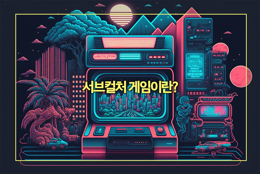 서브컬처 게임 뜻