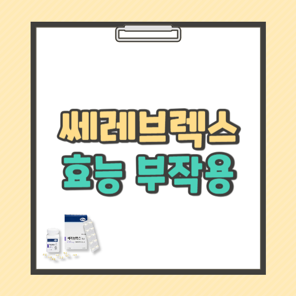쎄레브렉스 캡슐 200mg 효능 부작용 가격