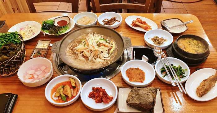 6시내고향 부여 우렁이 연잎밥 맛집