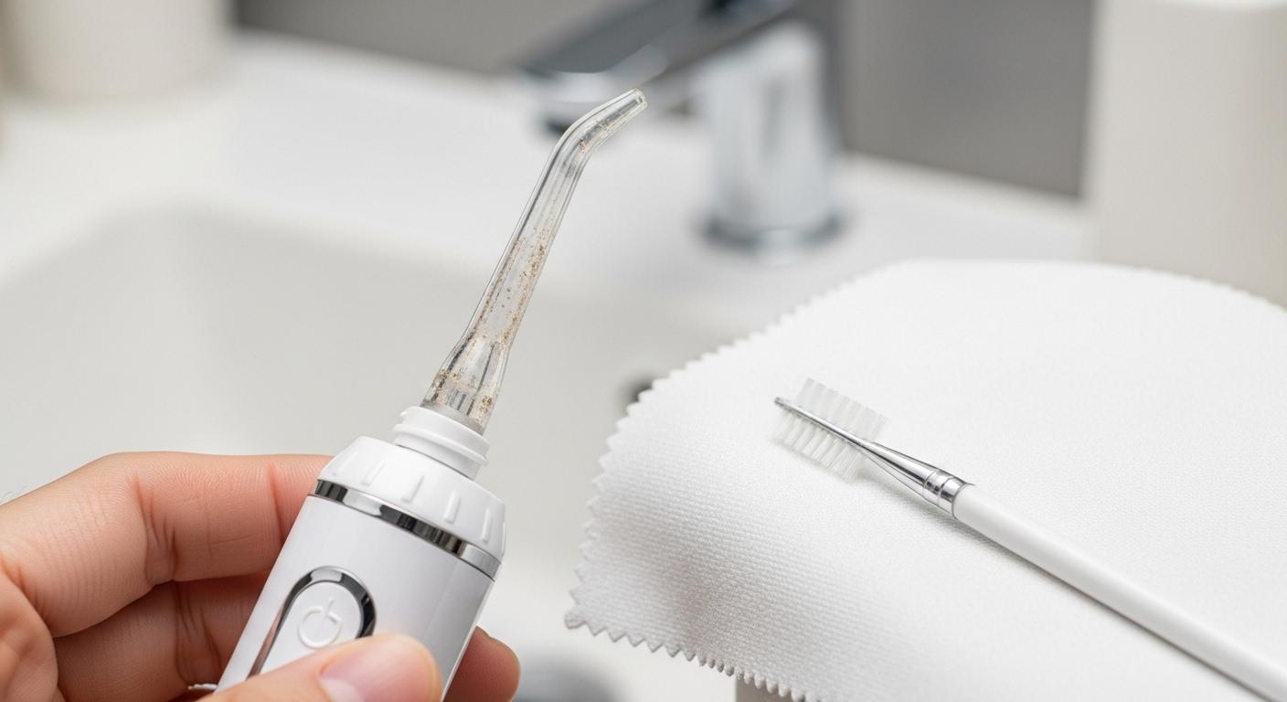 노즐 관리 충전식 구강세정기 내돈내산 후기