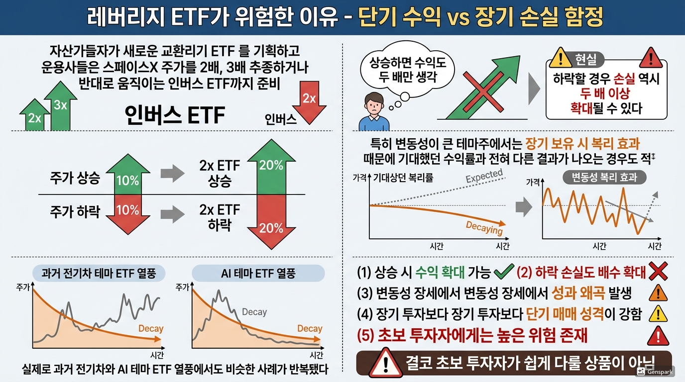 레버리지 ETF가 위험한 이유