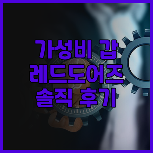 가성비 갑! RedDoorz 시아르가..