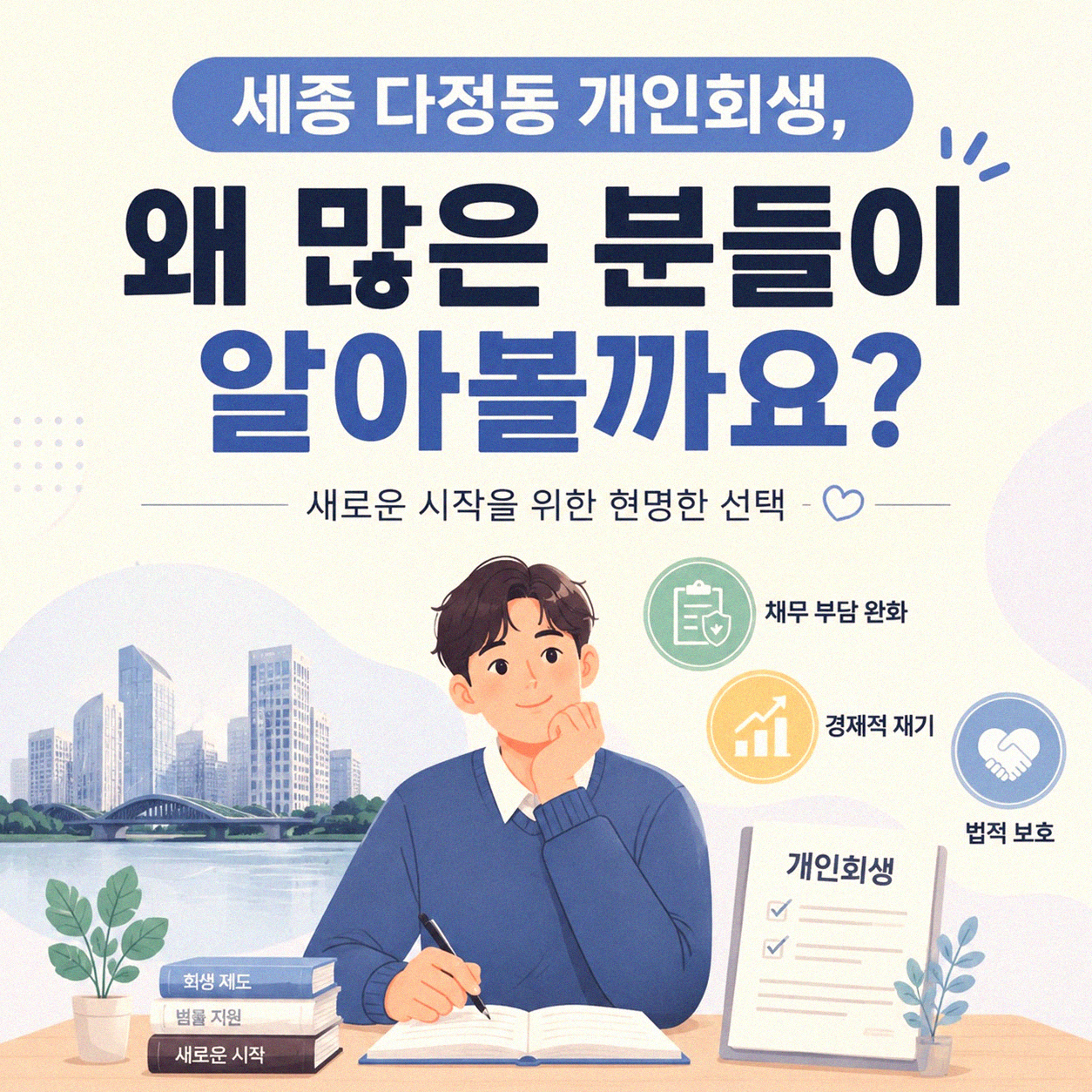 세종 다정동 개인회생 신청, 알아보니 이런 점들이 궁금하더라고요