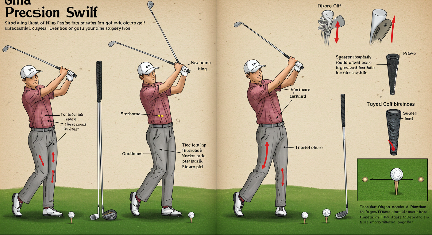 정교함과 파워의 예술, 골프 스윙: 프로들이 숨겨둔 비밀 기술 완벽 분석