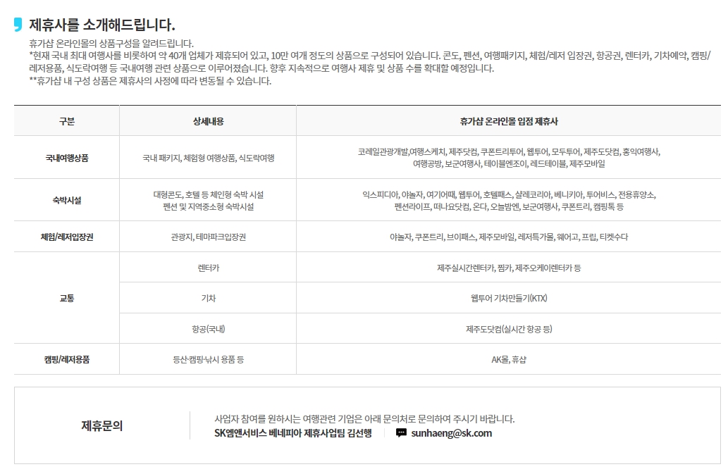 근로자 휴가비 지원