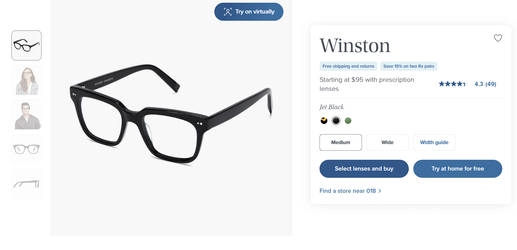 Warby Parker Winston