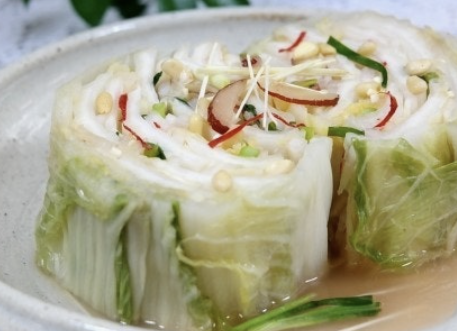 백김치 맛있게 담는법