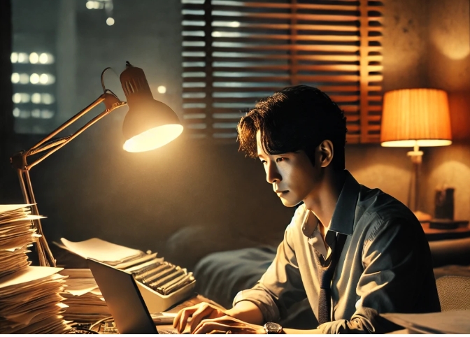 K드라마 집필 관련 이미지