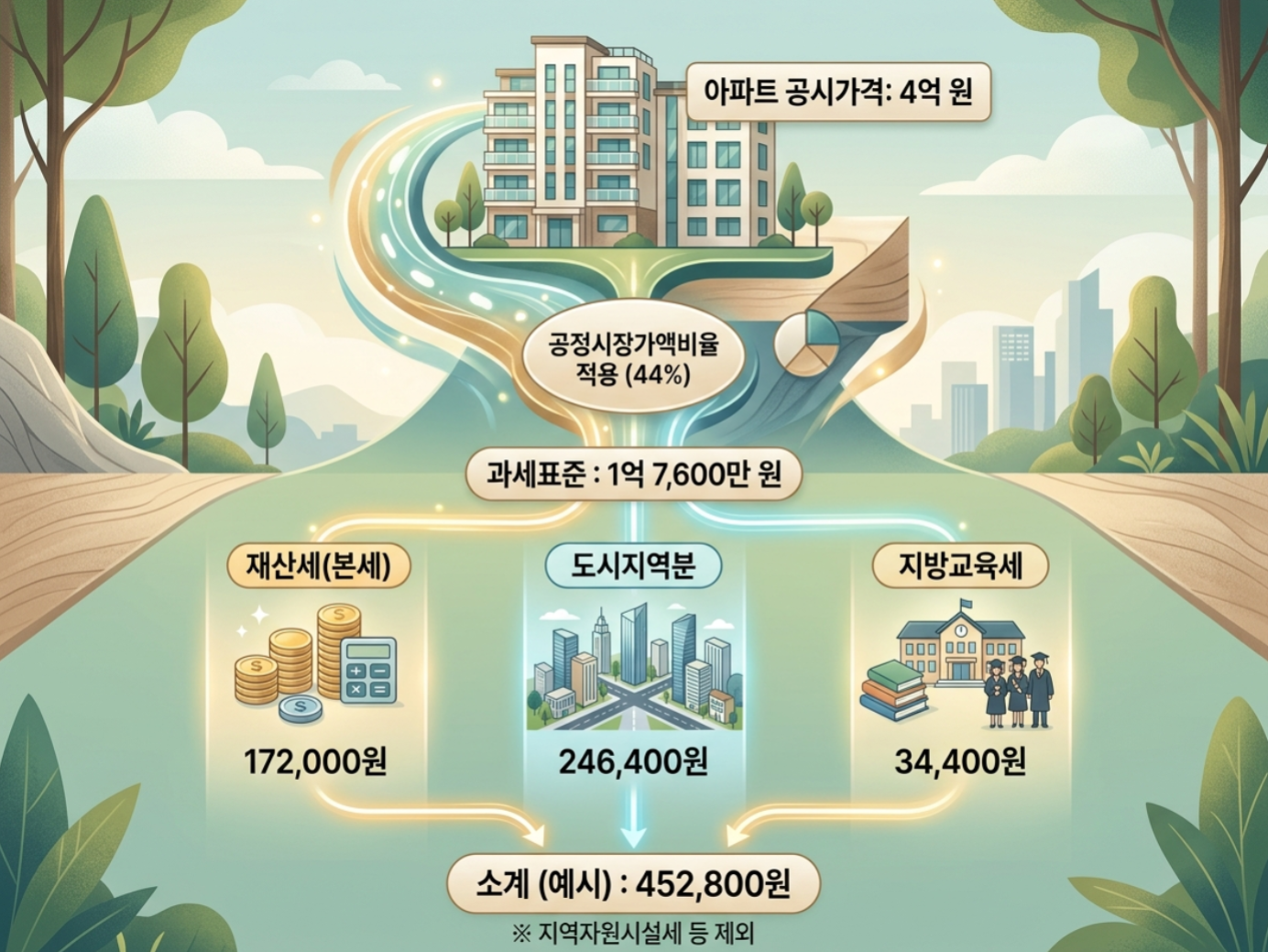 재산세 계산방법｜2026년 주택 공시가격 계산법
