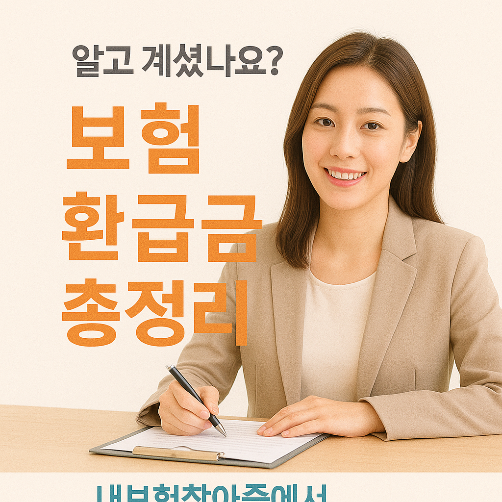 [4편] 몰라서 못받는 보험 환급금 총정리