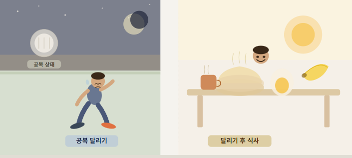 달리기 전 공복 운동