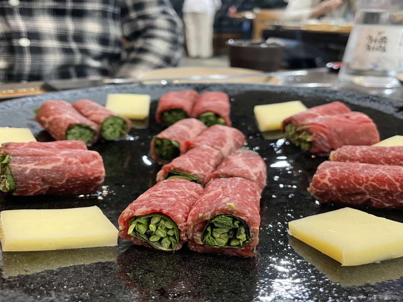 파주 삼고집 고기말이