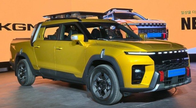 전기 픽업트럭 KGM 무쏘 EV 제원 가격 전비 배터리 보조금