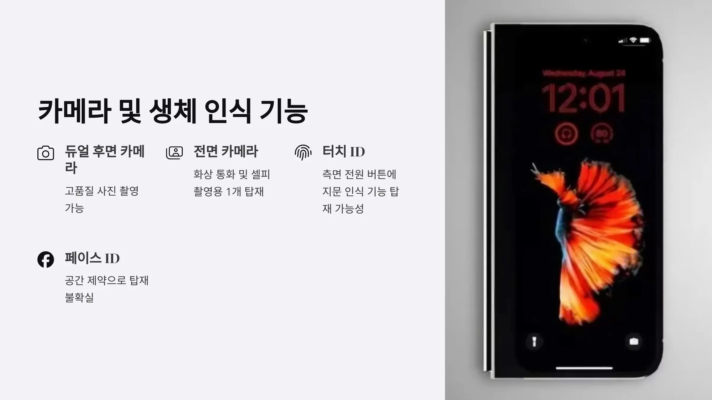 카메라와 생체 인식