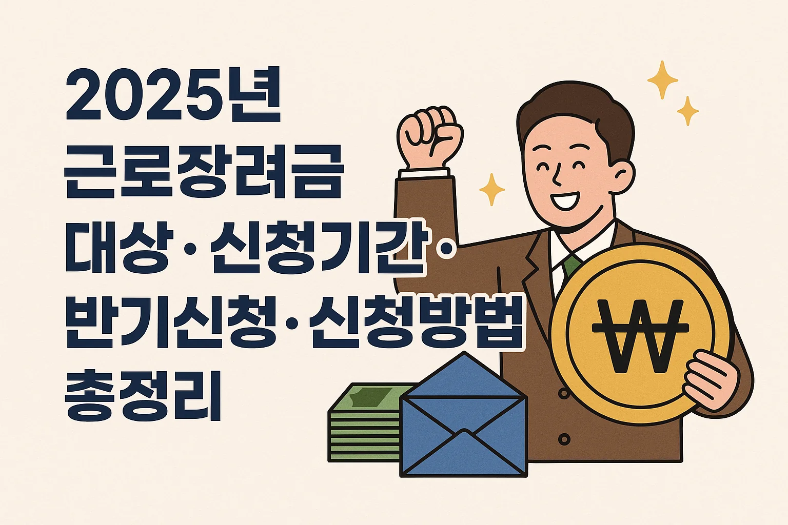 2025년 근로장려금 대상·신청기간·반기신청·신청방법