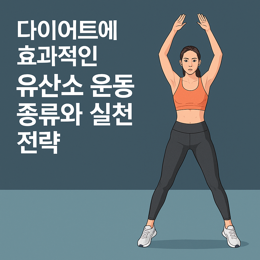 다이어트에 효과적인 유산소 운동 종류와 실천 전략