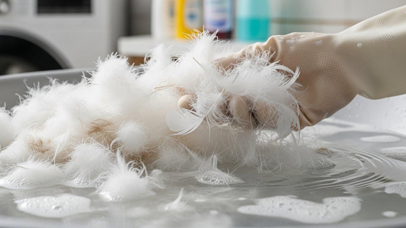 오리털 패딩 세탁법