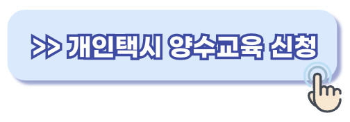 개인택시 면허 조건